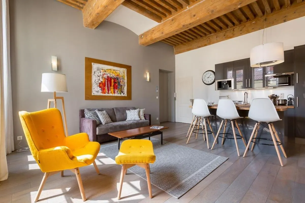 Apartment Pearl- Appartement T2 Sur Traboule Classee - Calme Lyon France