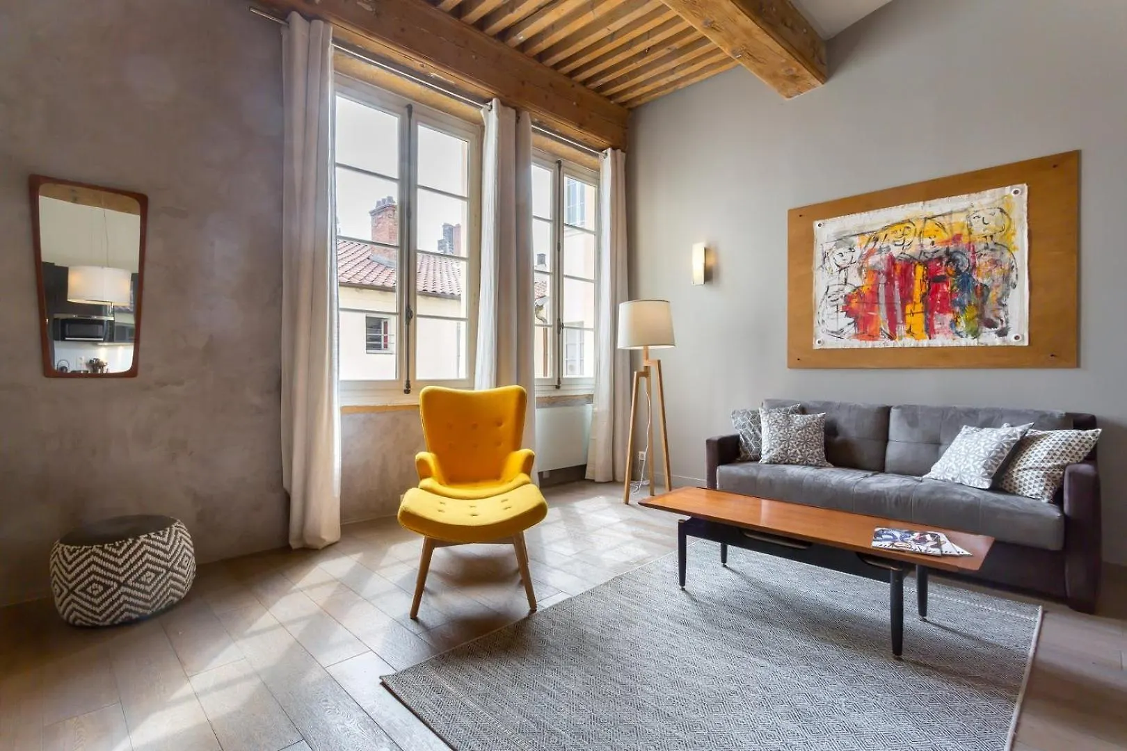 아파트 Pearl- Appartement T2 Sur Traboule Classee - Calme 리옹